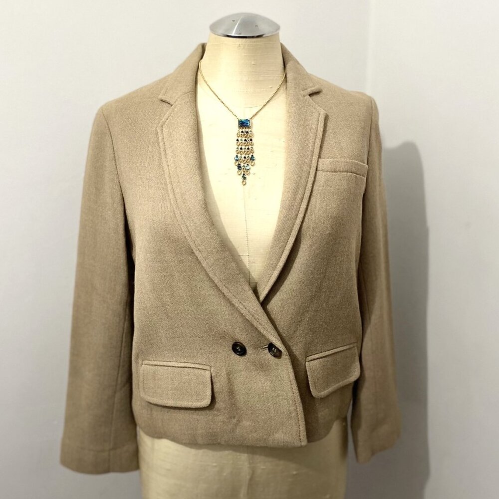 NWT Club Monaco Carisa Blazer Camel Women's Size 2